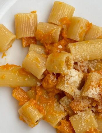 Mezze maniche alla zucca