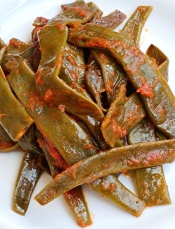 fagiolini-corallo-al-sugo-ricetta
